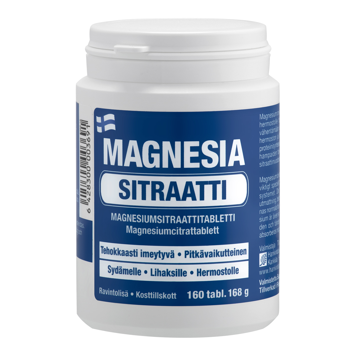 magnesia-sitraatti-160-tabl
